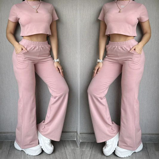 CONJUNTO "ICONIC" PALO ROSA