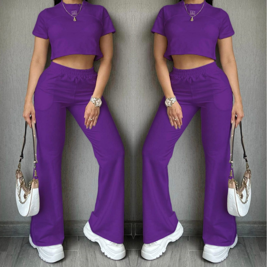 CONJUNTO "ICONIC" MORADO