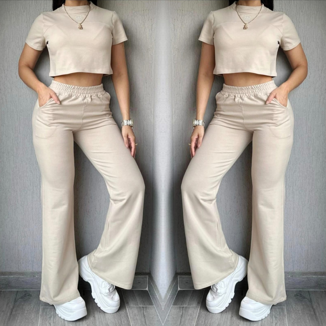 CONJUNTO "ICONIC" BEIGE