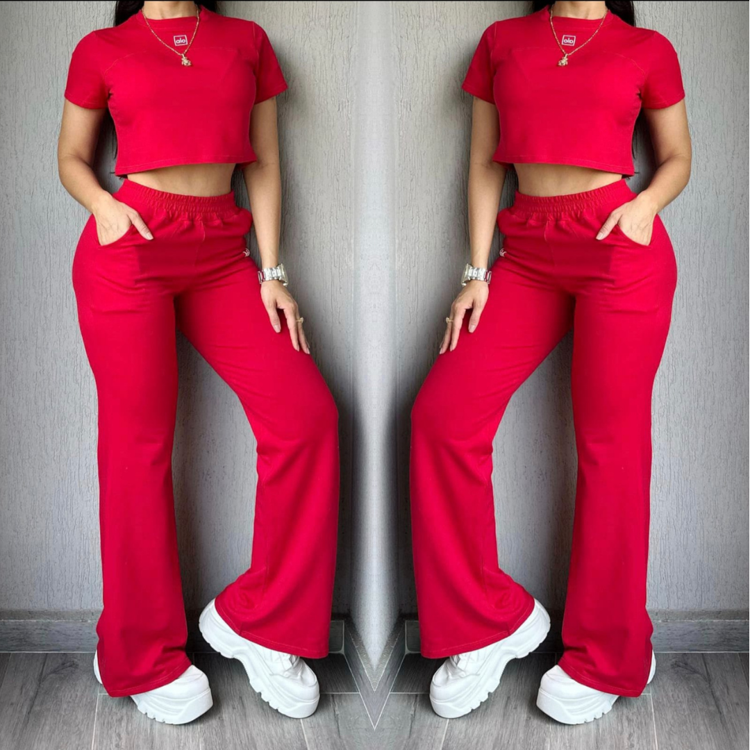 CONJUNTO "ICONIC" ROJO