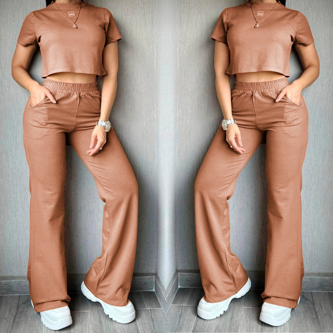 CONJUNTO "ICONIC" CARAMELO