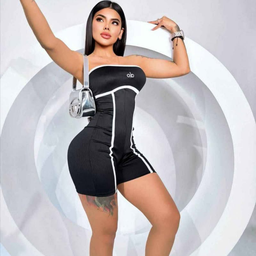 ENTERIZO STRAPLESS CORTO