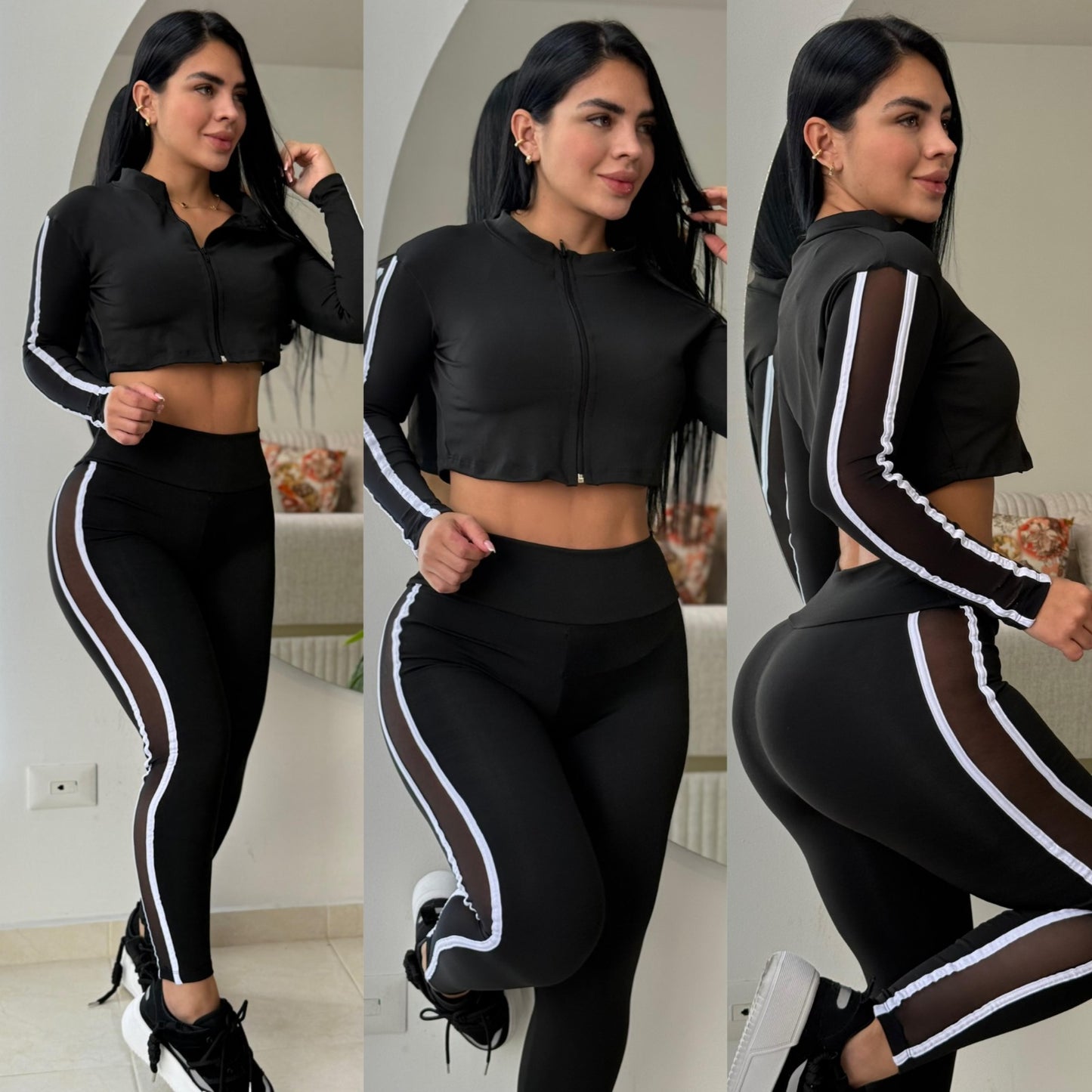 CONJUNTO SUPLEX: LEGGINS + CHAQUETA