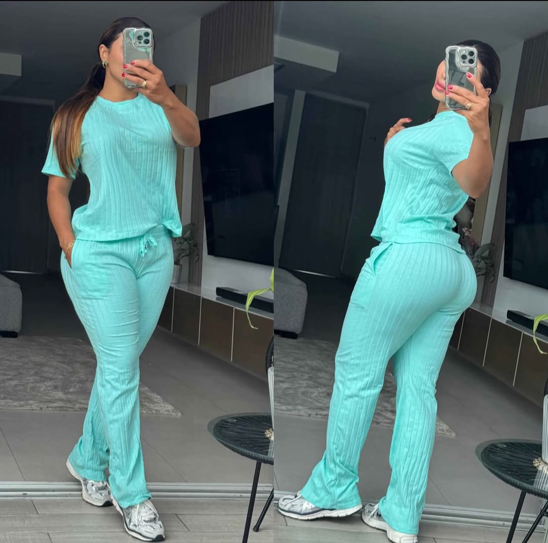 CONJUNTO "SANTORINI" VERDE MENTA