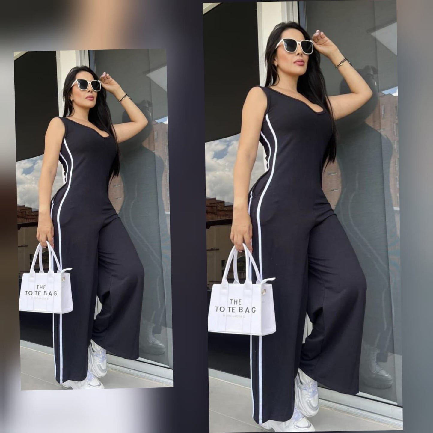 MONO "AURA MILANO" NEGRO