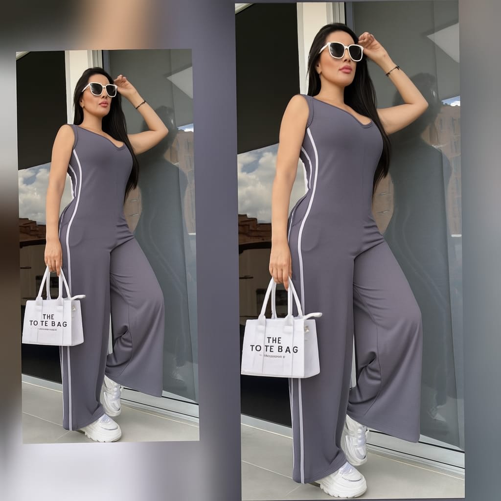 MONO "AURA MILANO" GRIS TOPO