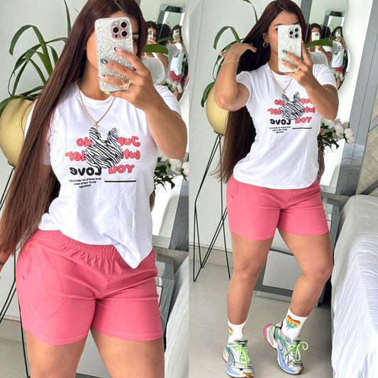 CONJUNTO "BENGALINA" PALO ROSA