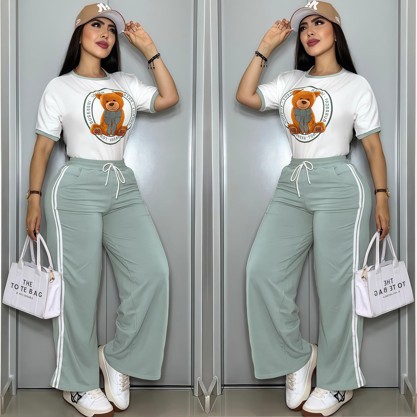 CONJUNTO "BURBERRY" VERDE