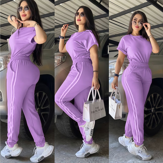 CONJUNTO "ROMA" LILA