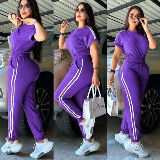 CONJUNTO "ROMA" MORADO