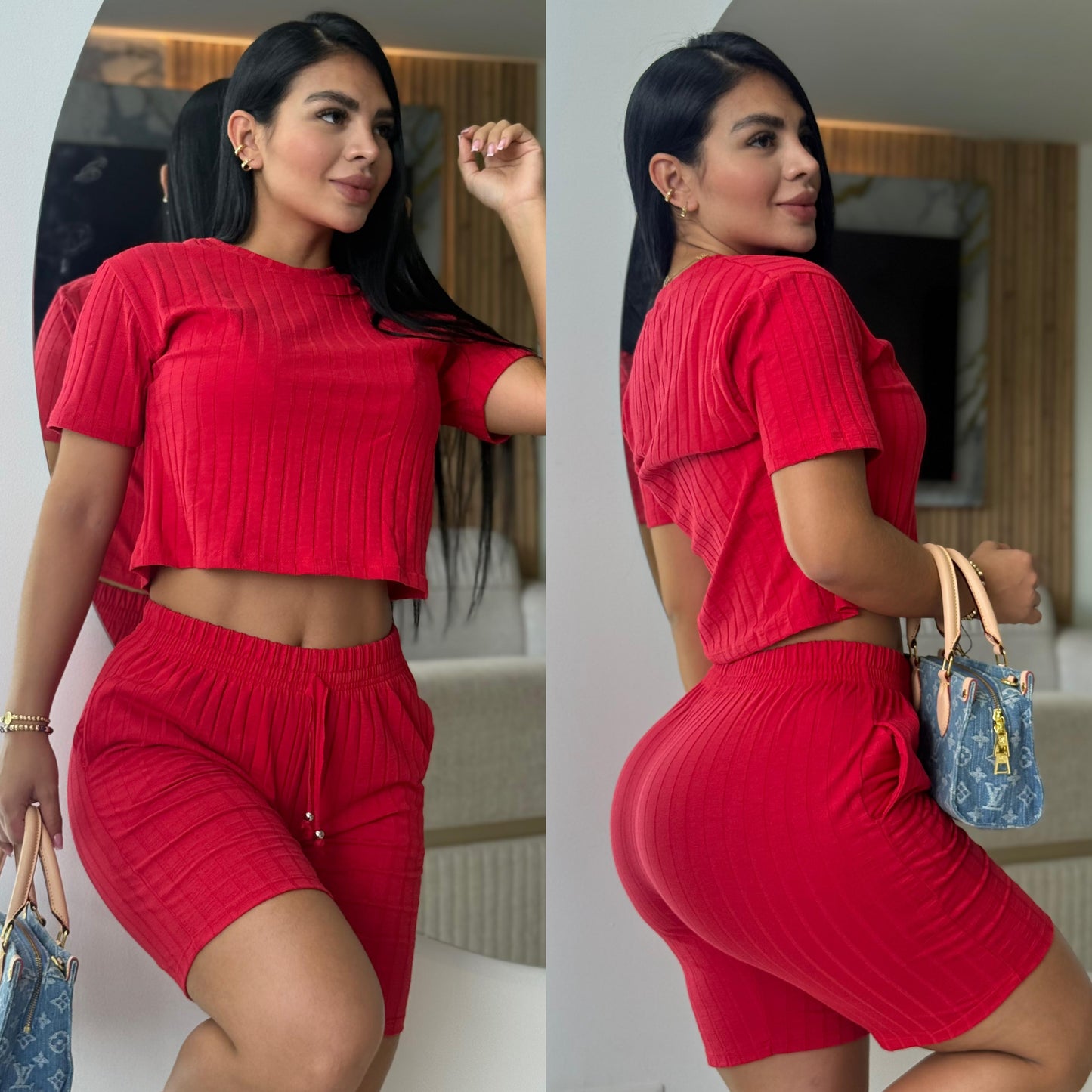 CONJUNTO "LONDRES" ROJO