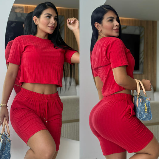 CONJUNTO "LONDRES" ROJO