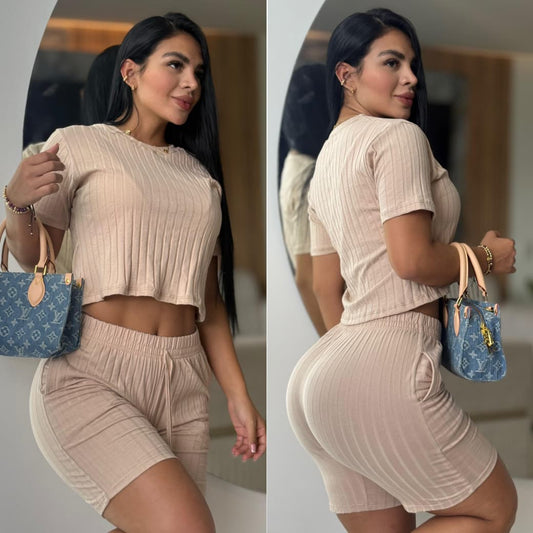 CONJUNTO "LONDRES" BEIGE