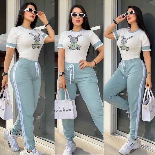 CONJUNTO "EMILY" VERDE CLARO