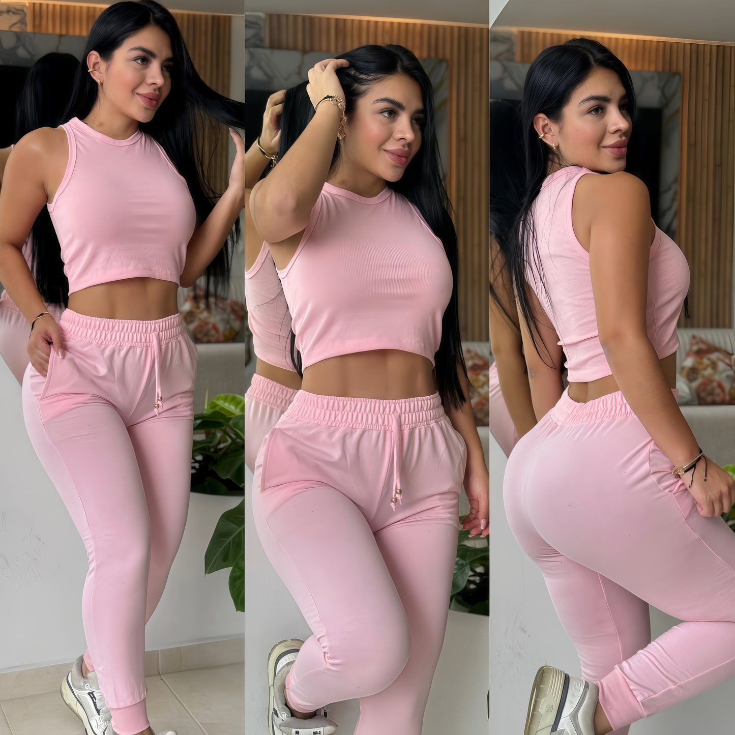 CONJUNTO "VICTORIA" ROSA