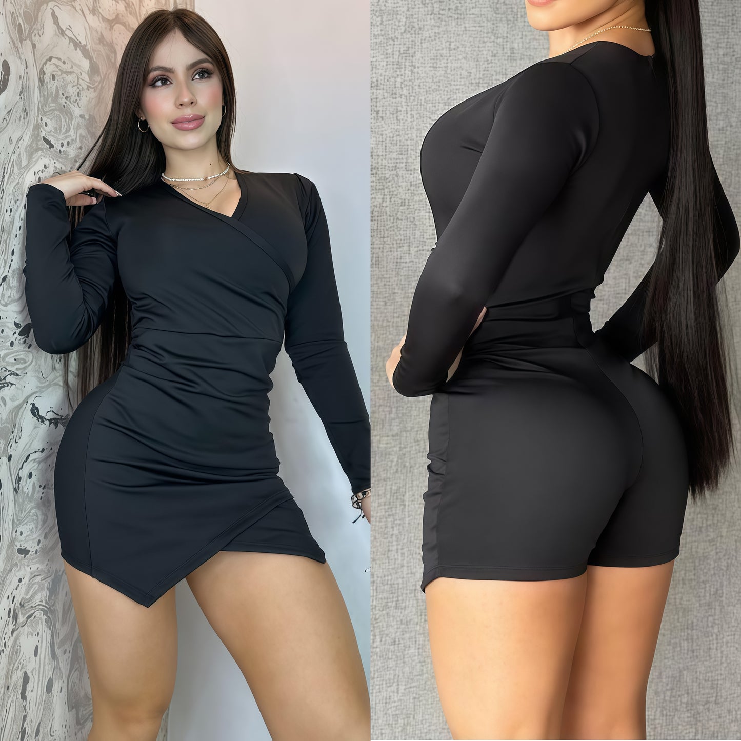 VESTIDO CAMPANITA NEGRO