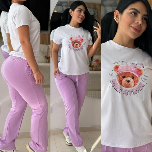 CONJUNTO "GLASSES" LILA