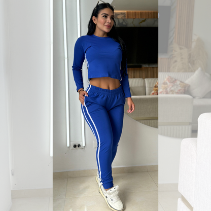 CONJUNTO "DIVENZO" AZUL