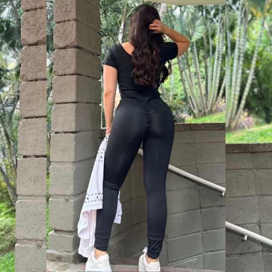 ENTERIZO LARGO CON PUSH UP