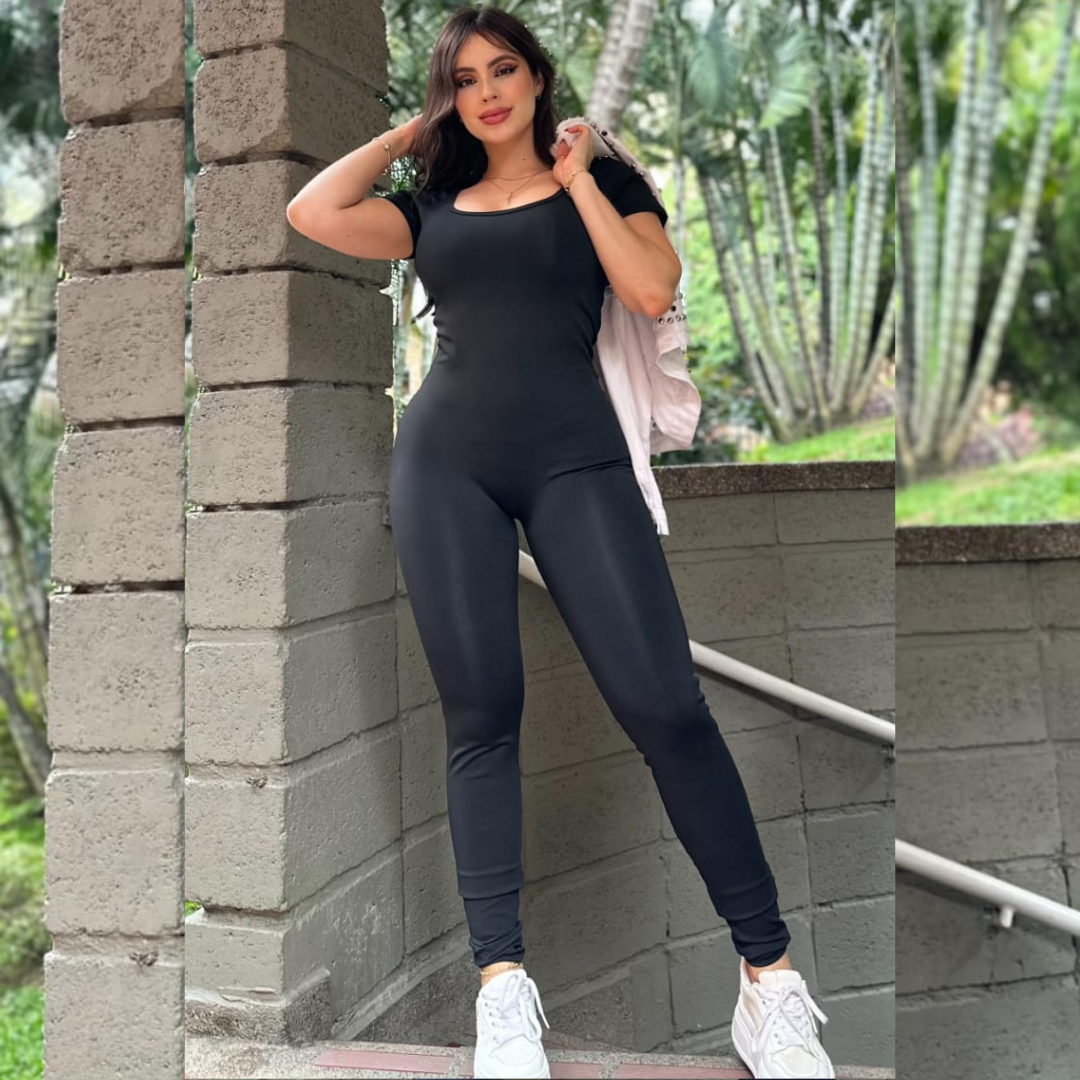 ENTERIZO LARGO CON PUSH UP