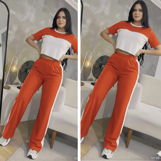 CONJUNTO "DAKOTA" NARANJA