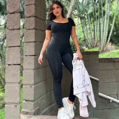 ENTERIZO LARGO CON PUSH UP