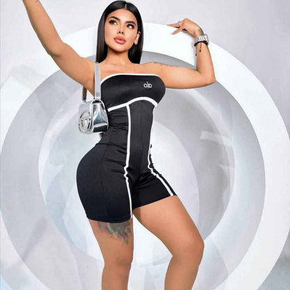 ENTERIZO STRAPLESS CORTO