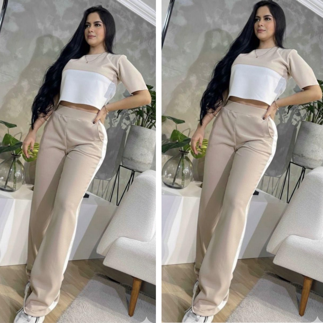 CONJUNTO "DAKOTA" BEIGE
