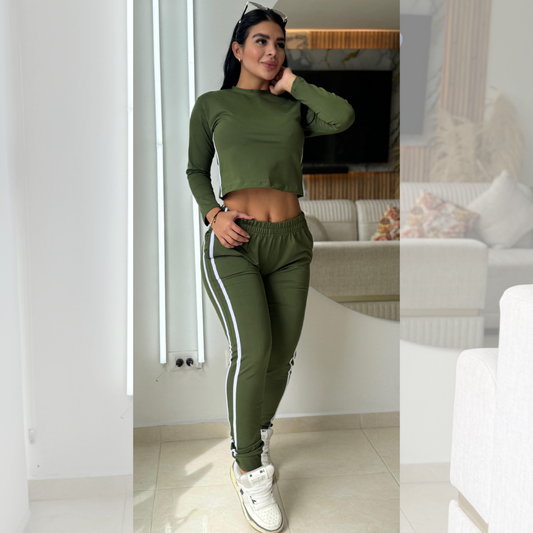 CONJUNTO "DIVENZO" VERDE