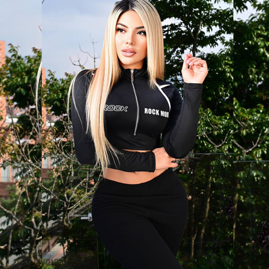 BUZO “ROCK MORE” NEGRO