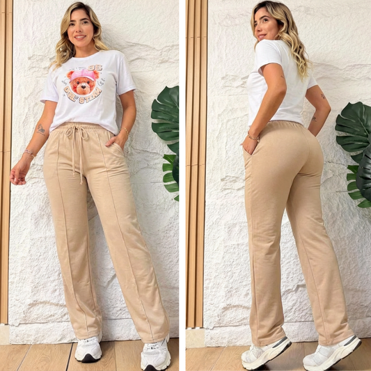 CONJUNTO "GLASSES" BEIGE