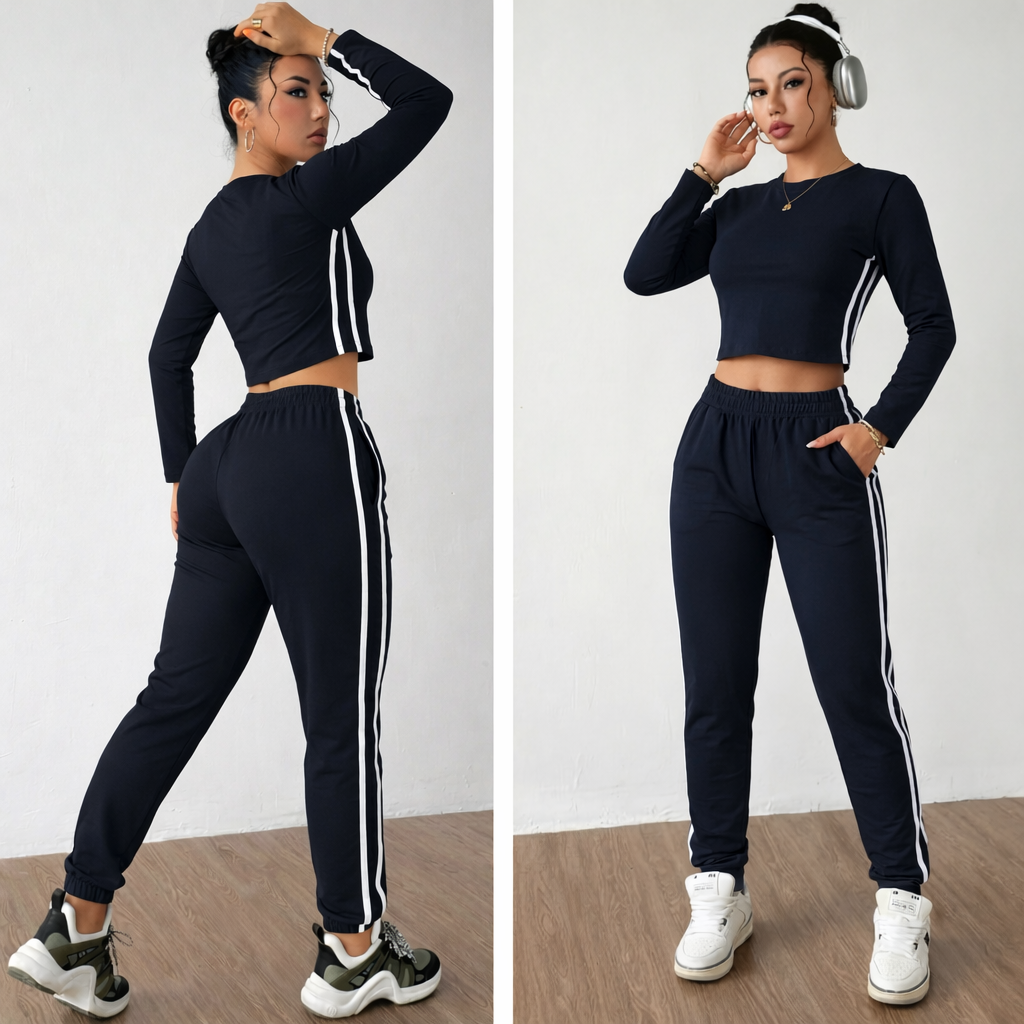 CONJUNTO "DIVENZO" NEGRO