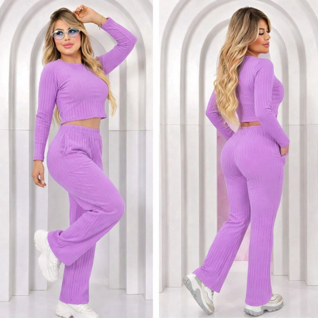 CONJUNTO "MILÁN" LILA