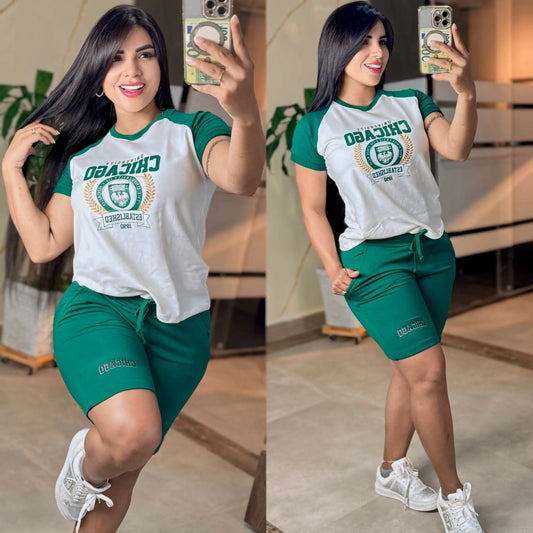 CONJUNTO "CHICAGO" VERDE