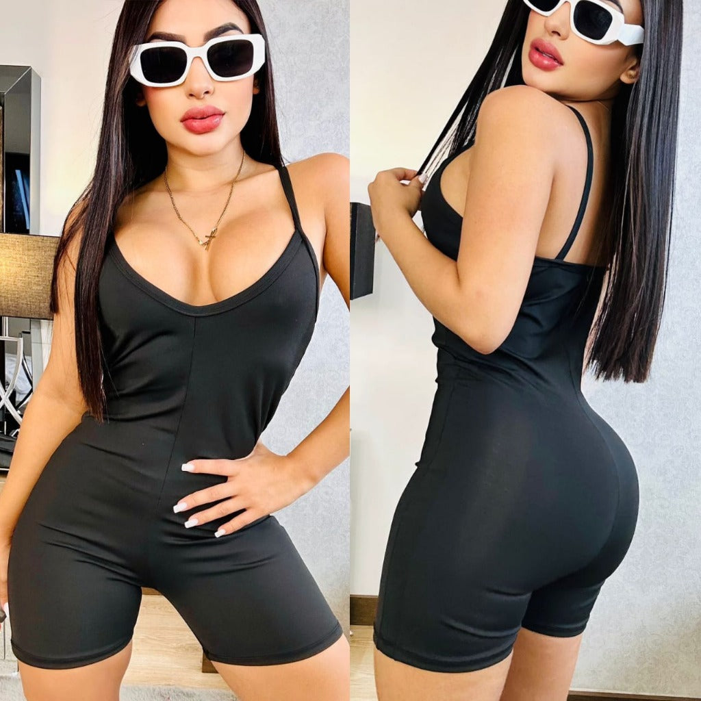 ENTERIZO "PANTERA" CORTO