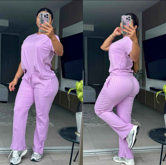 CONJUNTO "SANTORINI" LILA