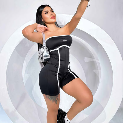 ENTERIZO STRAPLESS CORTO