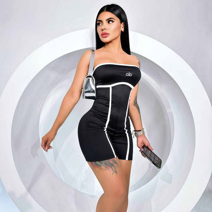 ENTERIZO STRAPLESS CORTO