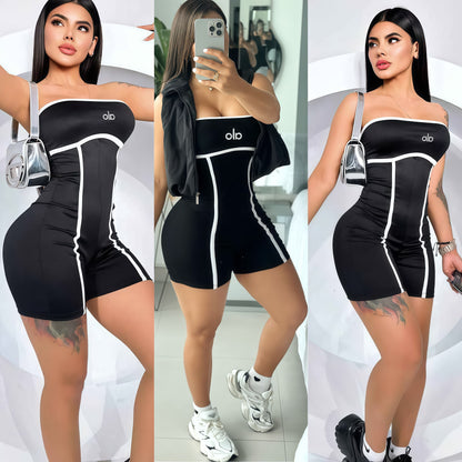 ENTERIZO STRAPLESS CORTO