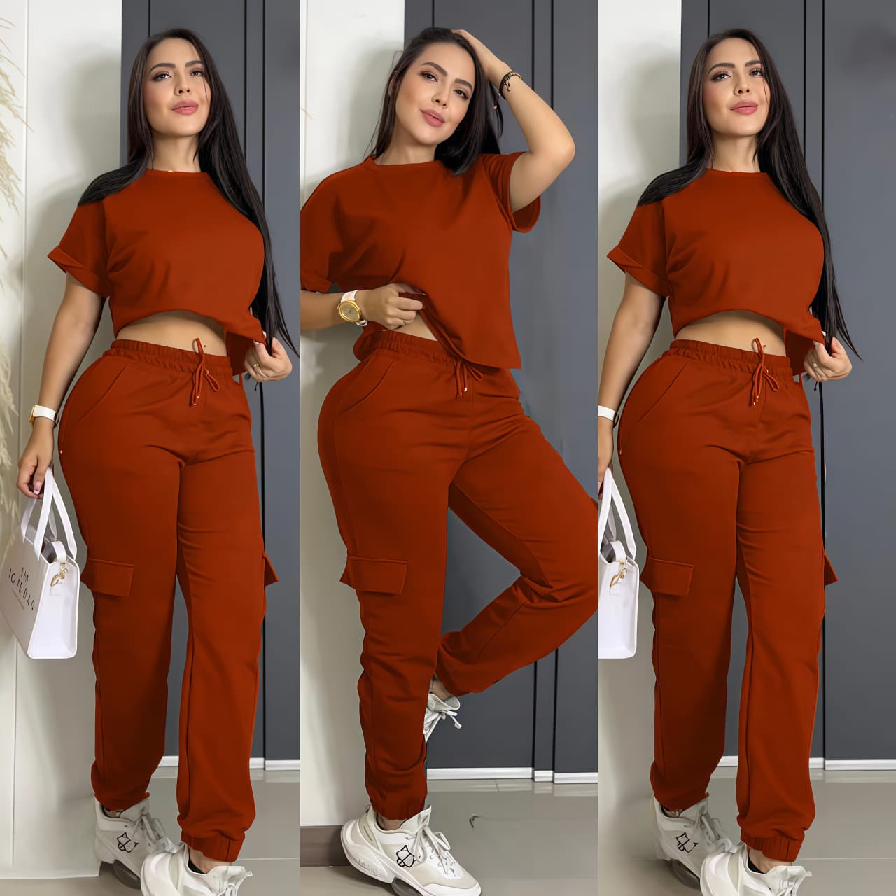 CONJUNTO "IBIZA" NARANJA