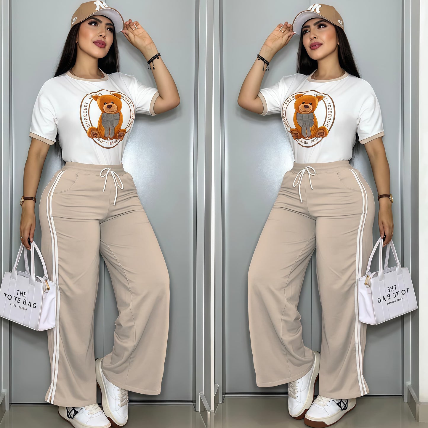 CONJUNTO "BURBERRY" BEIGE