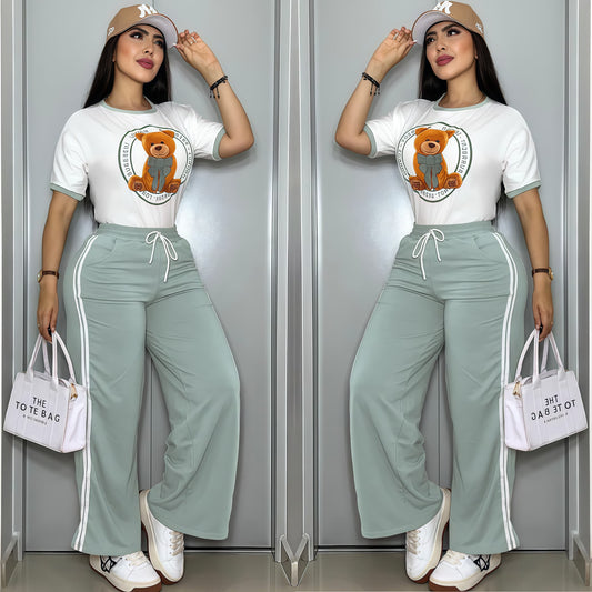 CONJUNTO "BURBERRY" VERDE