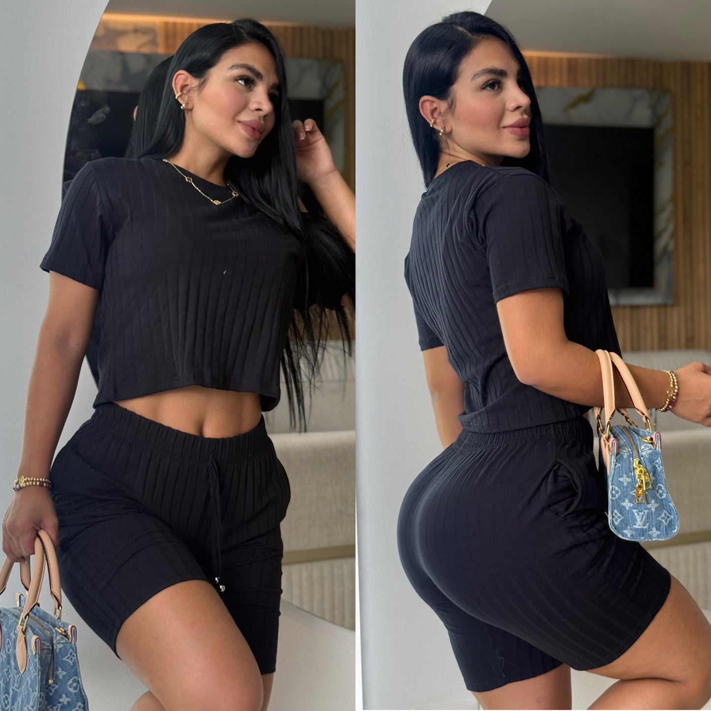 CONJUNTO "LONDRES" NEGRO