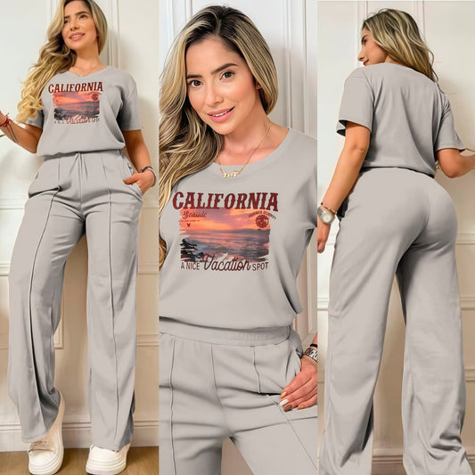 CONJUNTO "SHARLOT" GRIS