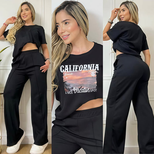 CONJUNTO "SHARLOT" NEGRO