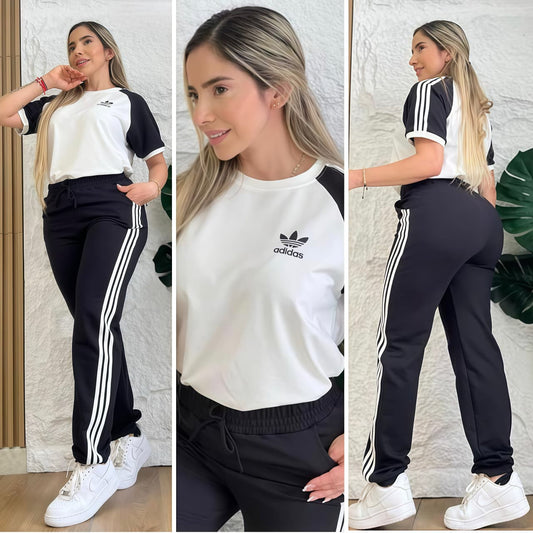 CONJUNTO "ADIDAS" NEGRO