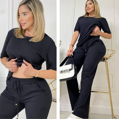 CONJUNTO "SANTORINI" NEGRO