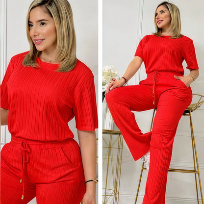 CONJUNTO "SANTORINI" ROJO