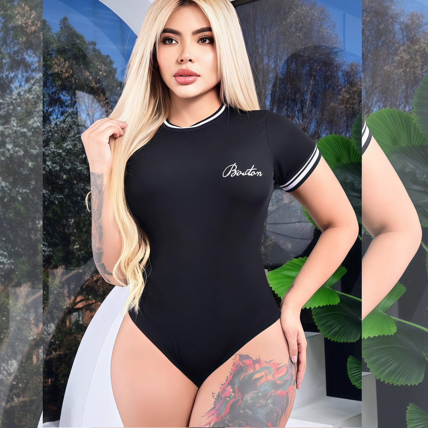 BODY "AMATISTA" NEGRO