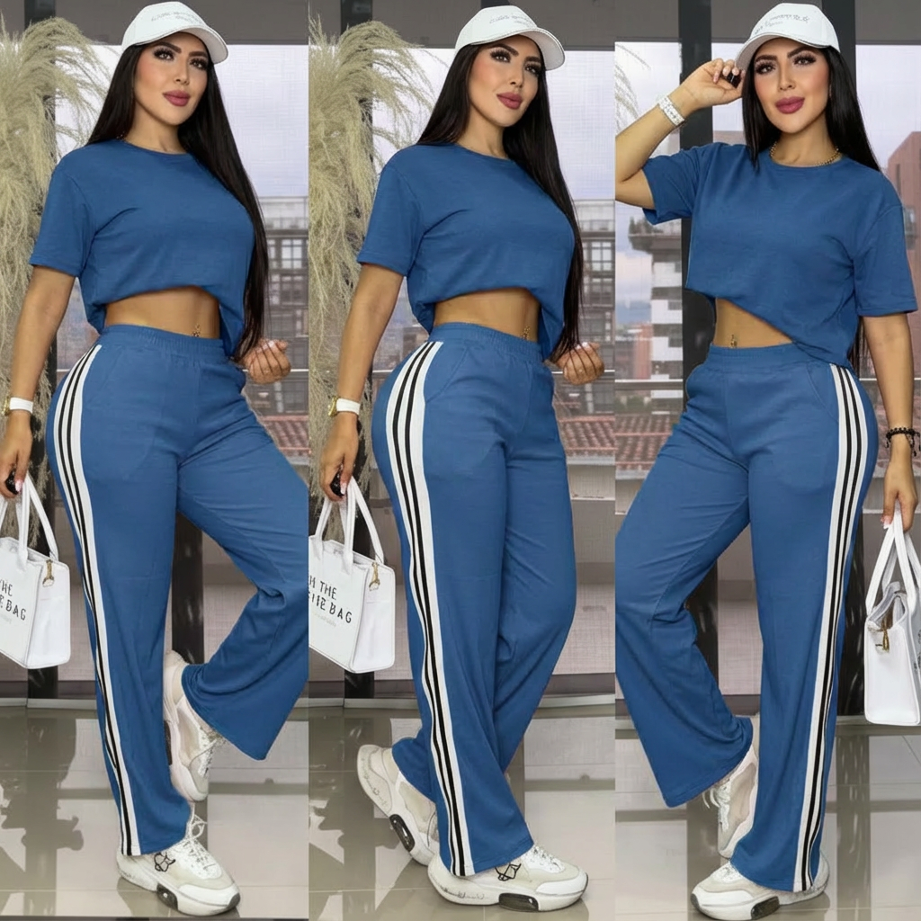 CONJUNTO "NAIROBI" AZUL PETRÓLEO